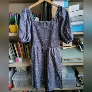 Universal Thread Puff Sleve Floral Dress